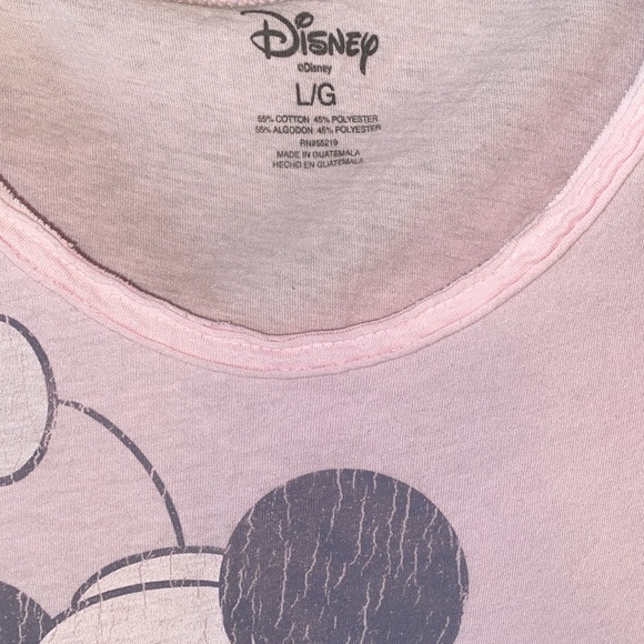 SOLD | Disney pink short sleeve shirt Minnie Mouse size Large - Picture 2 of 4